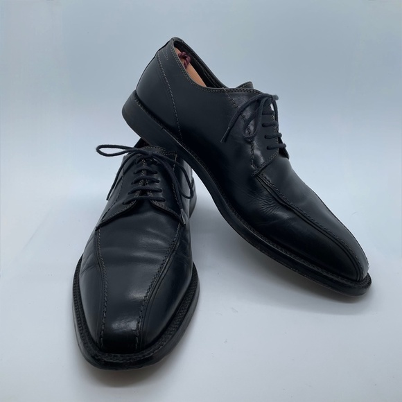 Hugo Boss- Oxford/Derby  Black Leather Shoes  size 7.5 main image 5